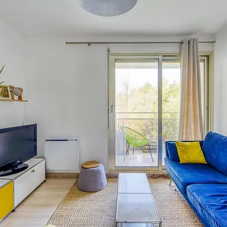 Lejlighed Studio In A With Swimming Pool Nice